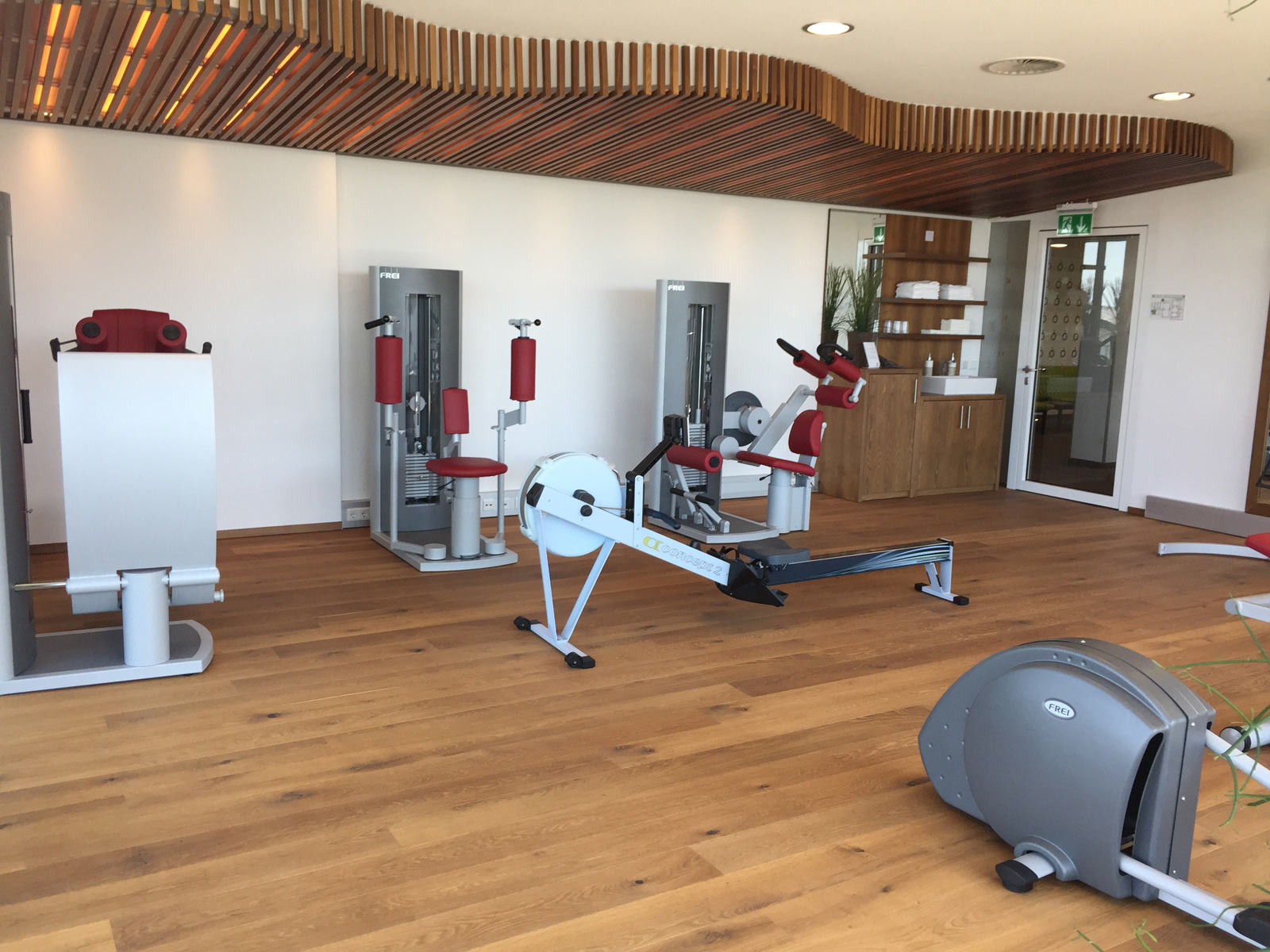 Fitness Raum Perspektive 1