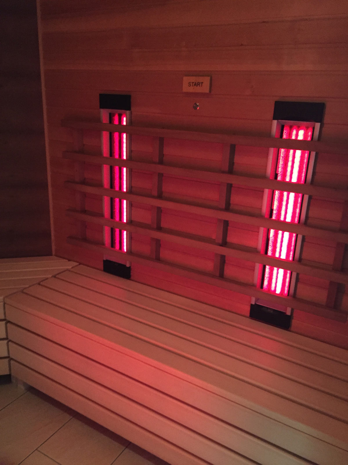 Infrarotkabine mit bis zu 6 Sitzplätzen